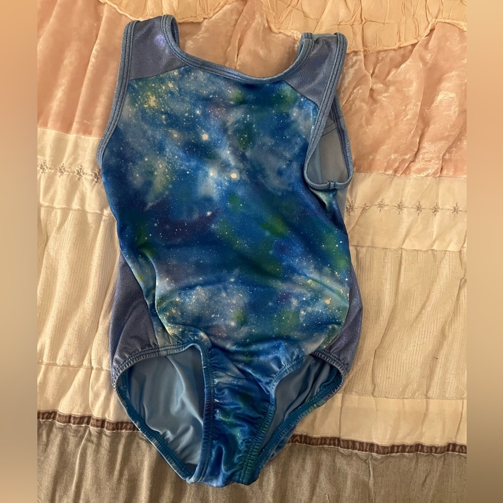 Blue Gymnastics Leotard